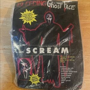 The Scream Ghost Face Costume